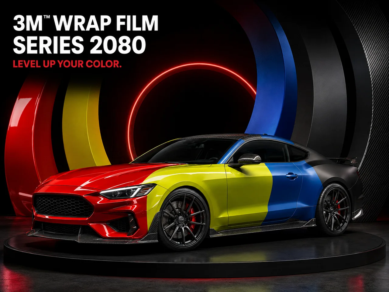 3M 2080 Cast Colour Change Wrap Film